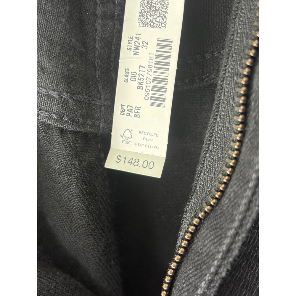Madewell Men The Balloon Jean Black Relaxed Tapered Denim Pants NW241 Size 32 - Picture 5 of 7